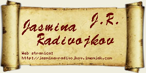 Jasmina Radivojkov vizit kartica